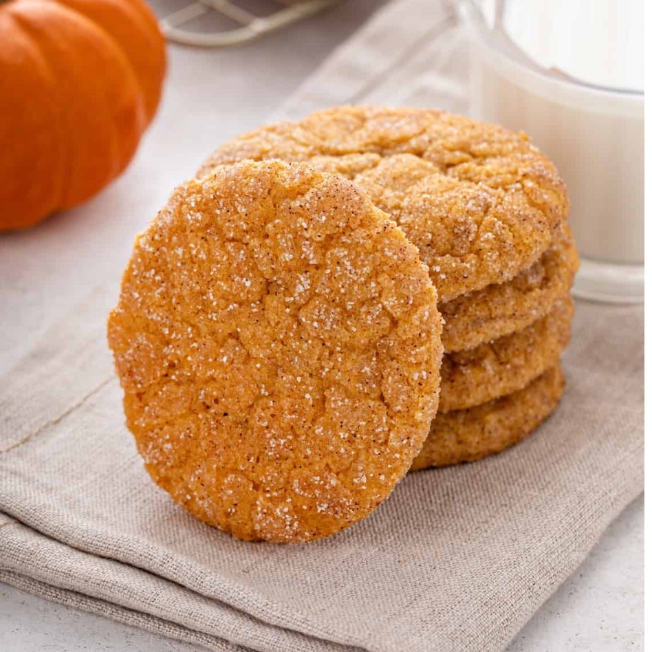 Pumpkin Spice Snickerdoodle Cookie