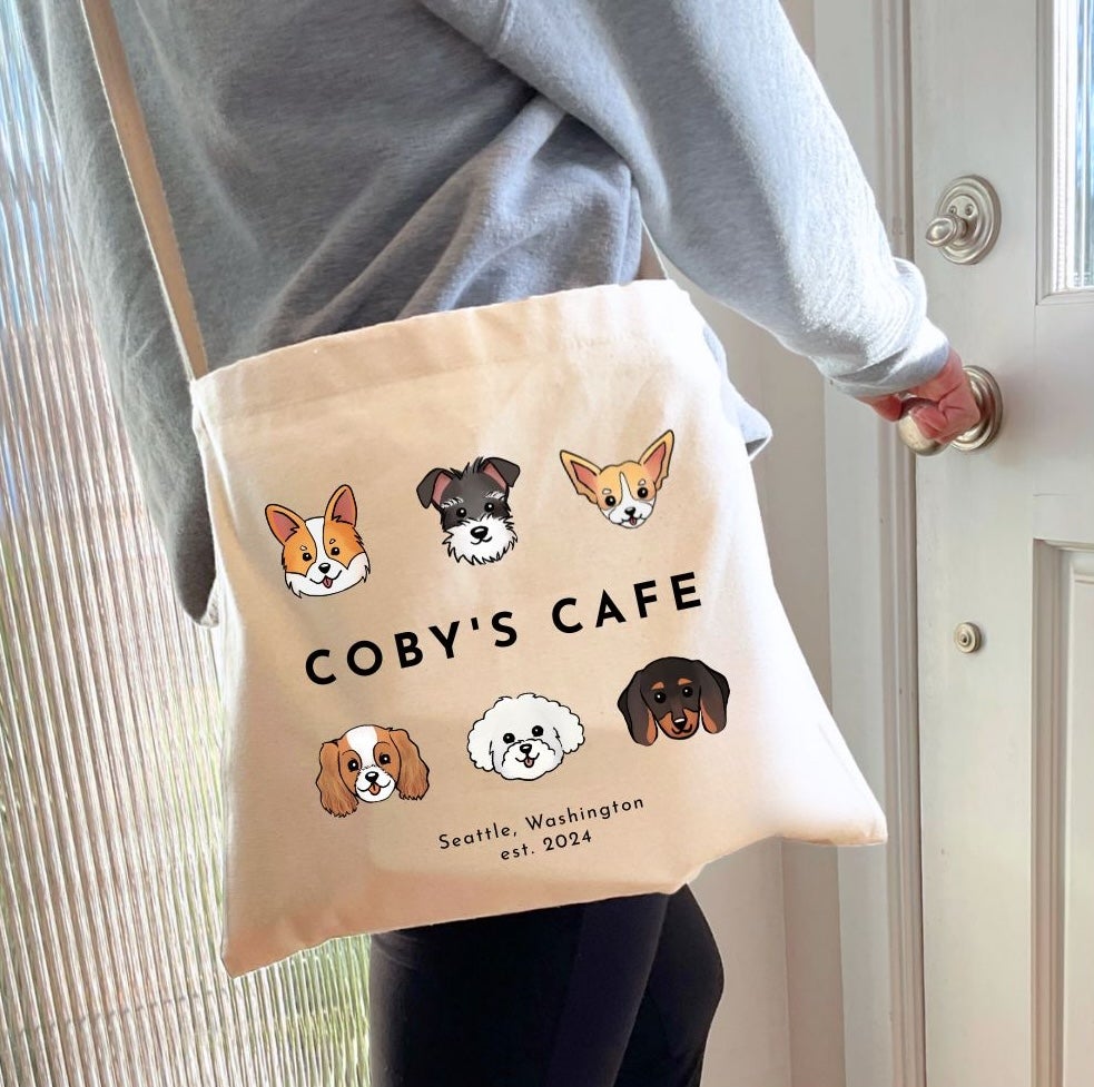 Coby's Cafe Tote Bag (Color), photo 1 of 2