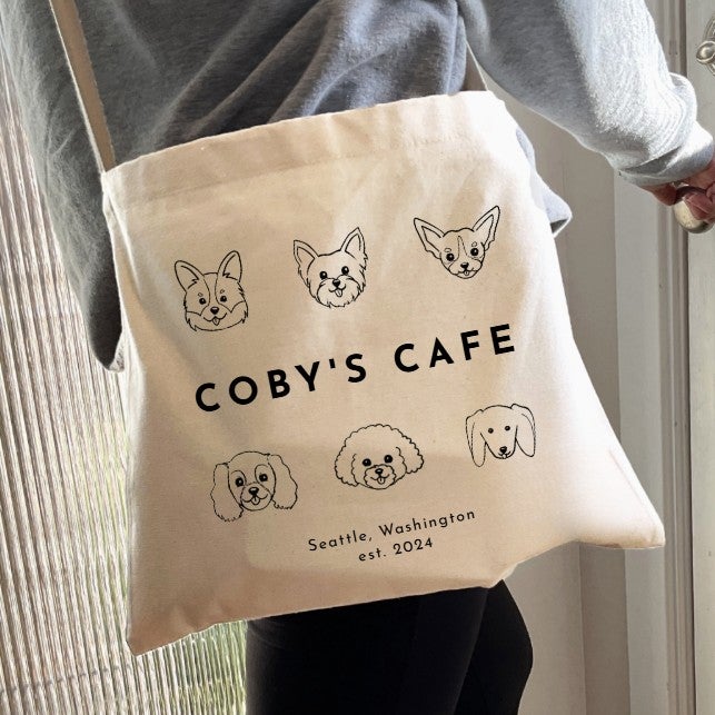 Coby's Cafe Tote Bag (Black), photo 1 of 2
